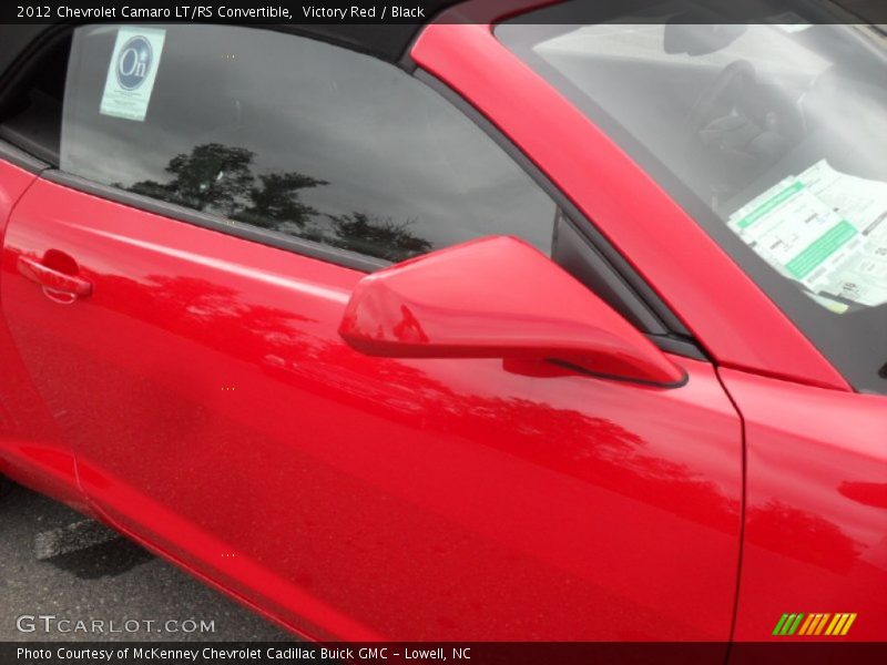 Victory Red / Black 2012 Chevrolet Camaro LT/RS Convertible
