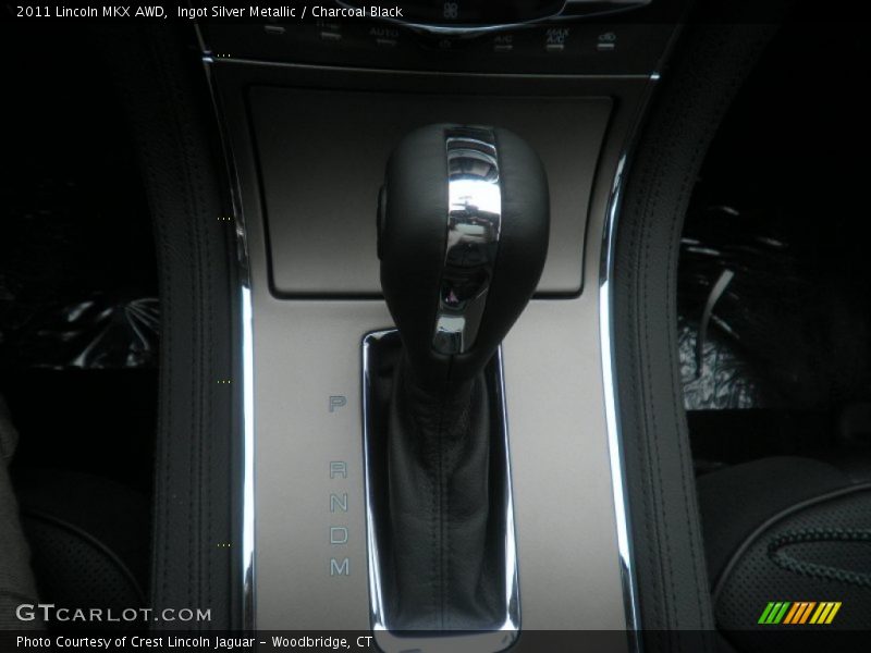 Ingot Silver Metallic / Charcoal Black 2011 Lincoln MKX AWD