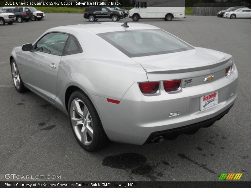 Silver Ice Metallic / Black 2011 Chevrolet Camaro SS/RS Coupe