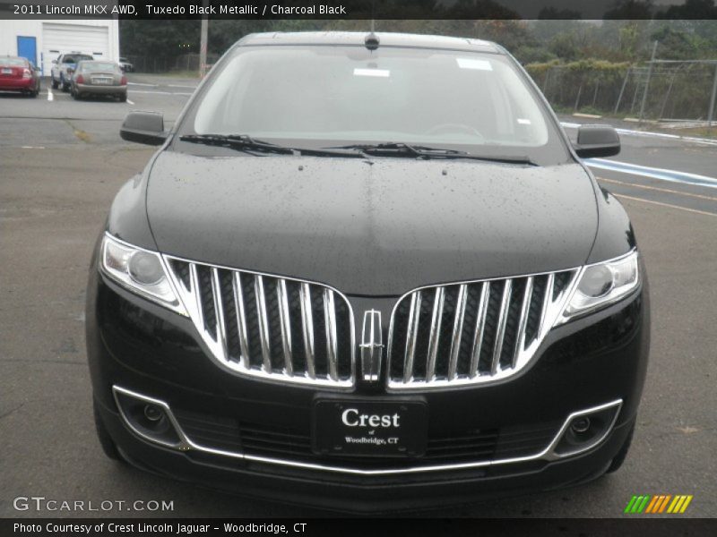 Tuxedo Black Metallic / Charcoal Black 2011 Lincoln MKX AWD