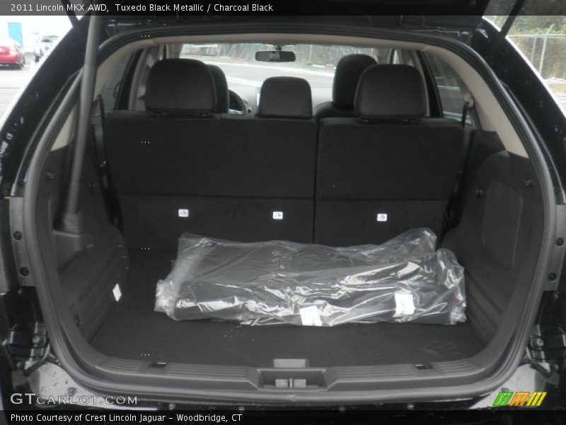 Tuxedo Black Metallic / Charcoal Black 2011 Lincoln MKX AWD