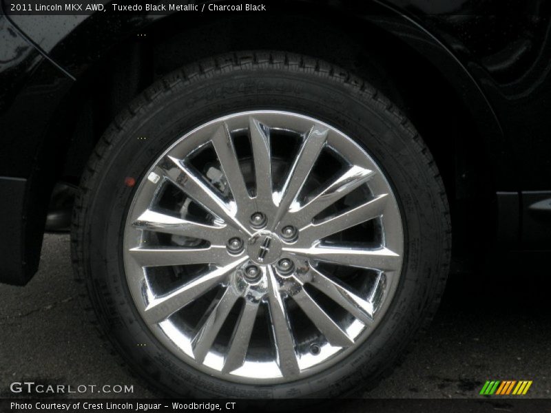 Tuxedo Black Metallic / Charcoal Black 2011 Lincoln MKX AWD