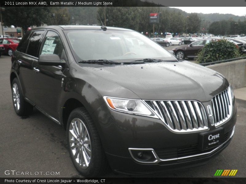 Earth Metallic / Medium Light Stone 2011 Lincoln MKX AWD
