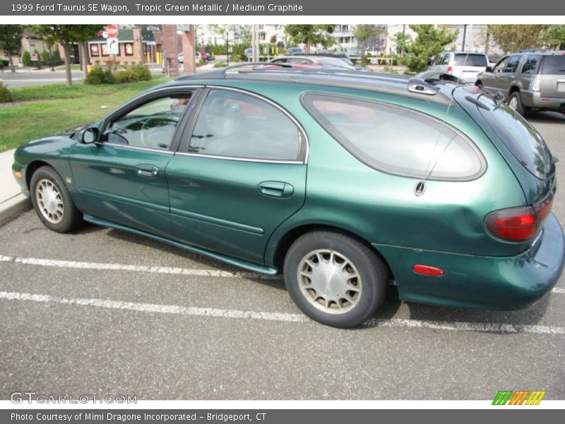Tropic Green Metallic / Medium Graphite 1999 Ford Taurus SE Wagon