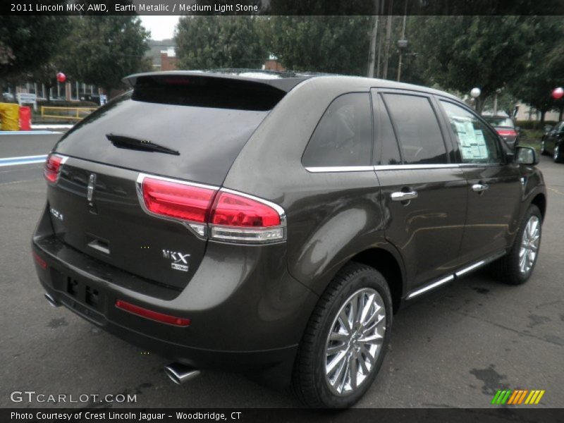 Earth Metallic / Medium Light Stone 2011 Lincoln MKX AWD