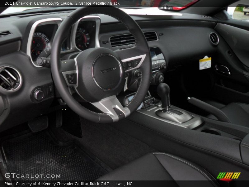 Black Interior - 2011 Camaro SS/RS Coupe 