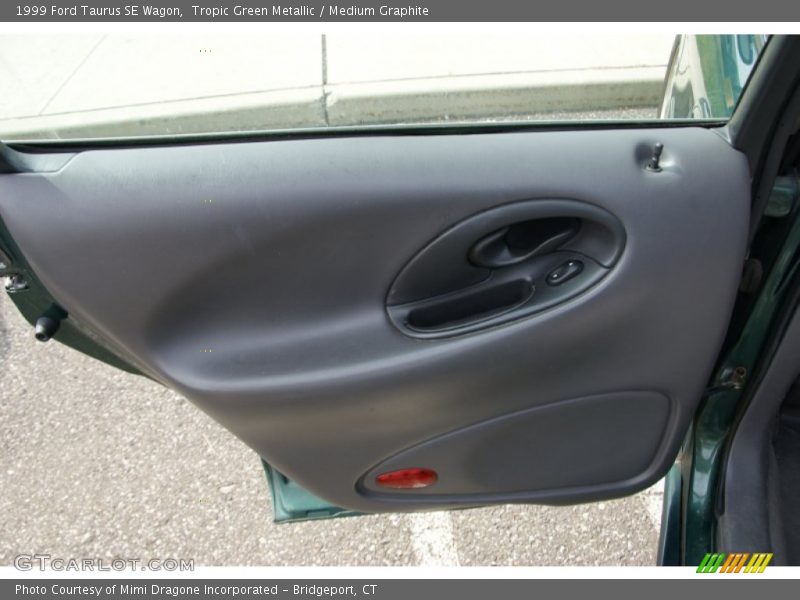 Tropic Green Metallic / Medium Graphite 1999 Ford Taurus SE Wagon