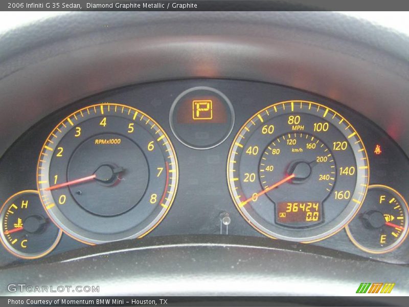 Diamond Graphite Metallic / Graphite 2006 Infiniti G 35 Sedan