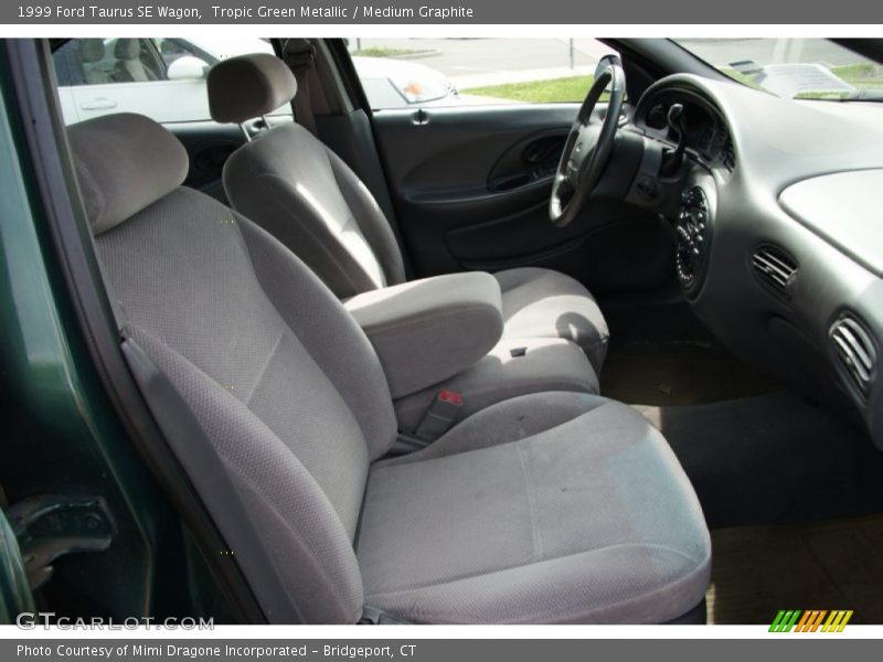 Tropic Green Metallic / Medium Graphite 1999 Ford Taurus SE Wagon