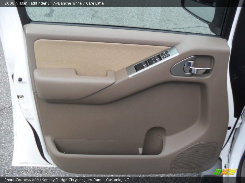 Avalanche White / Cafe Latte 2008 Nissan Pathfinder S