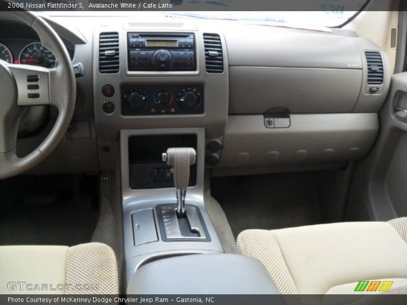 Avalanche White / Cafe Latte 2008 Nissan Pathfinder S
