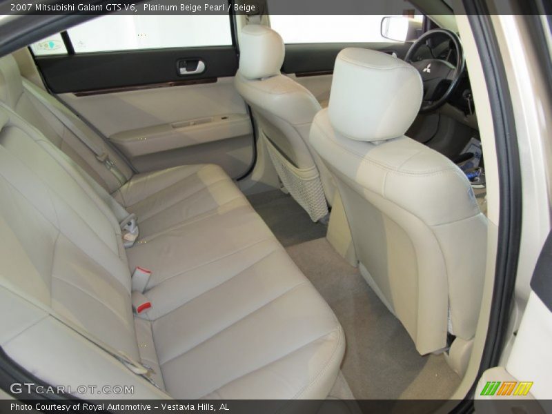  2007 Galant GTS V6 Beige Interior