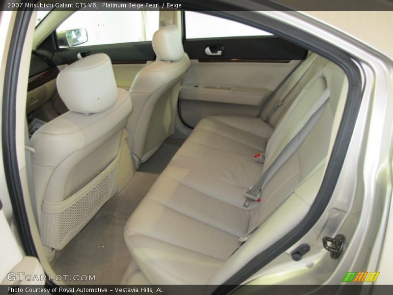  2007 Galant GTS V6 Beige Interior