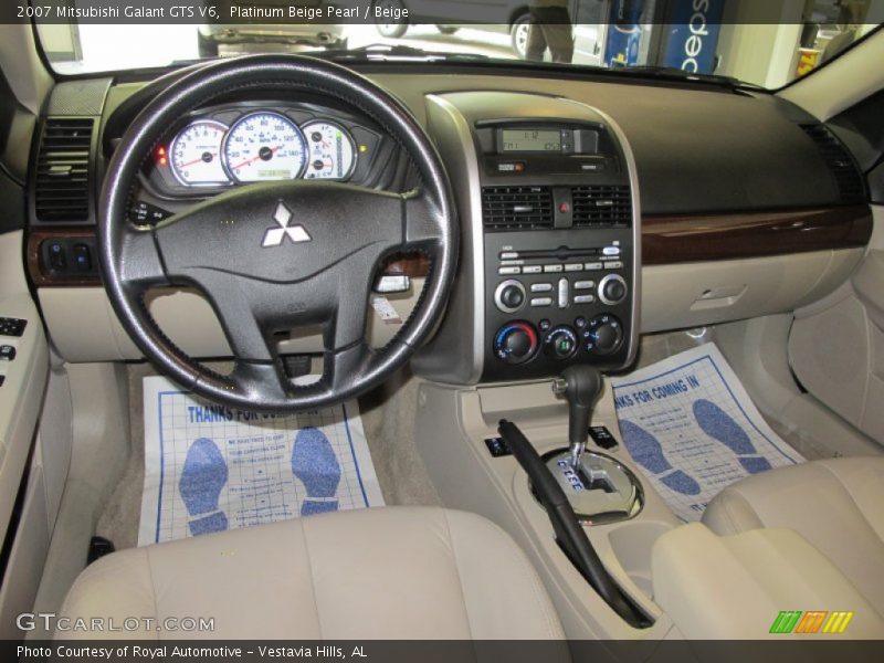  2007 Galant GTS V6 Beige Interior
