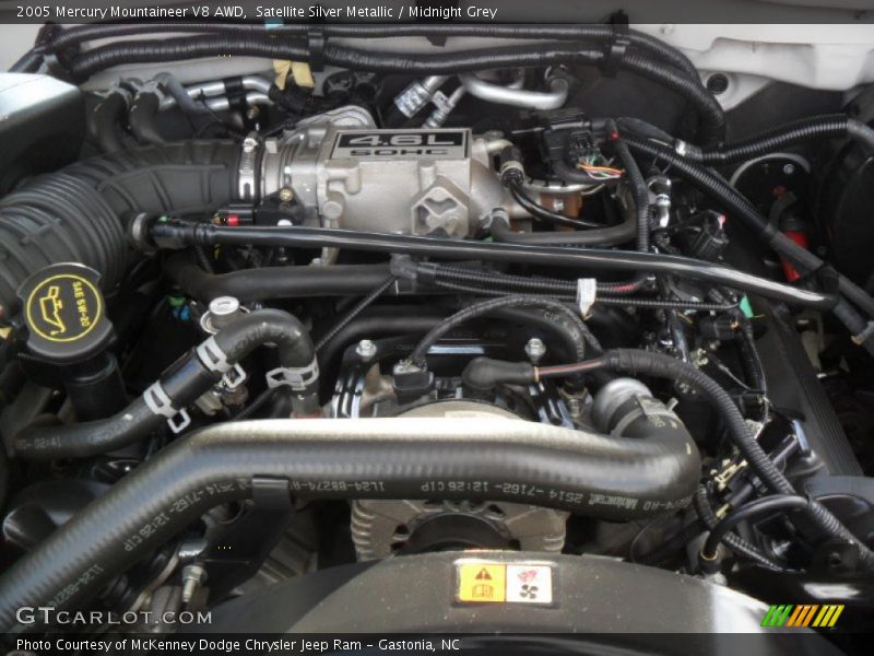  2005 Mountaineer V8 AWD Engine - 4.6 Liter SOHC 16-Valve V8