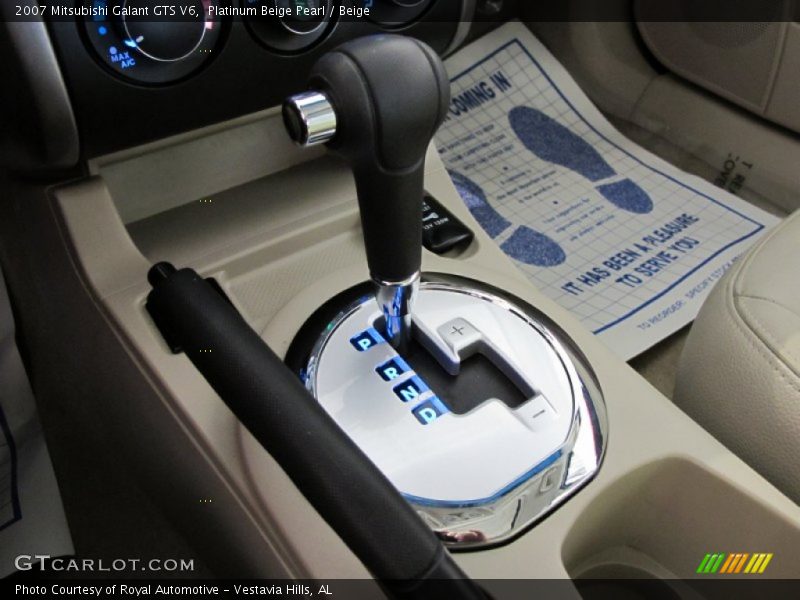  2007 Galant GTS V6 5 Speed Sportronic Automatic Shifter