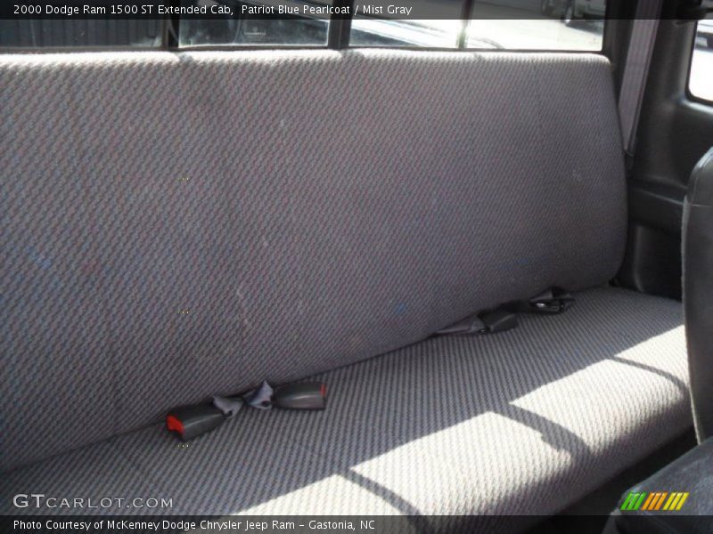 Patriot Blue Pearlcoat / Mist Gray 2000 Dodge Ram 1500 ST Extended Cab