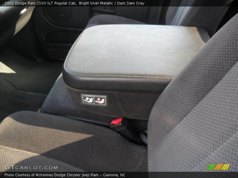 Bright Silver Metallic / Dark Slate Gray 2002 Dodge Ram 1500 SLT Regular Cab