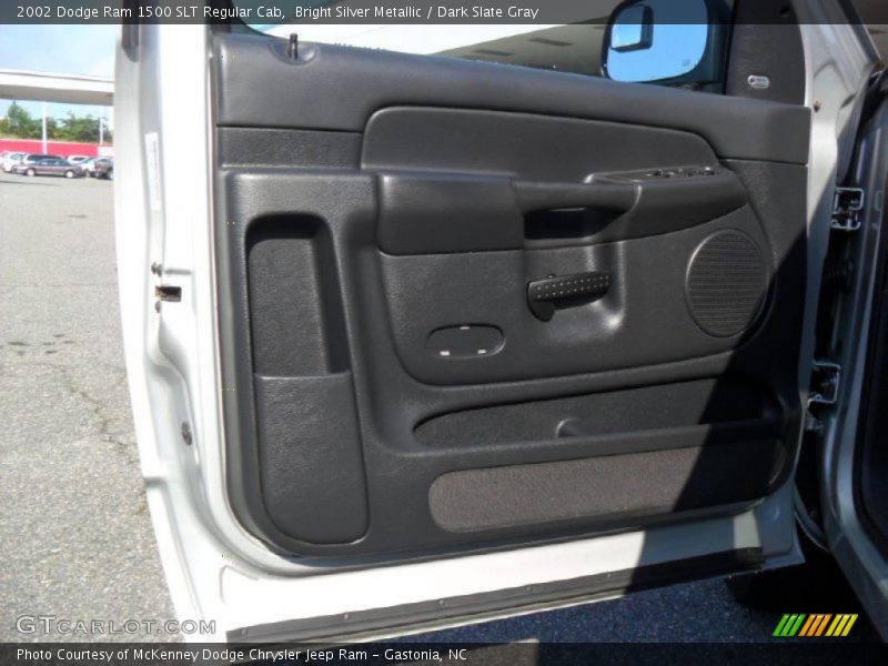 Bright Silver Metallic / Dark Slate Gray 2002 Dodge Ram 1500 SLT Regular Cab