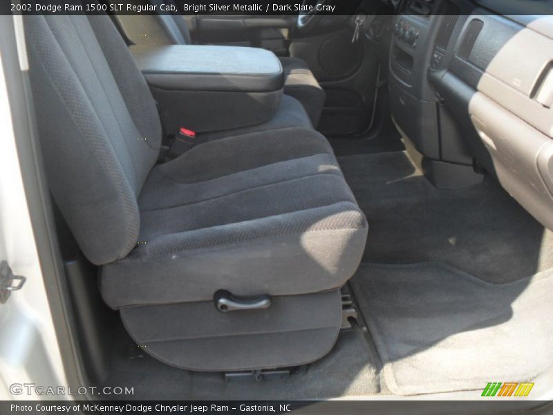 Bright Silver Metallic / Dark Slate Gray 2002 Dodge Ram 1500 SLT Regular Cab