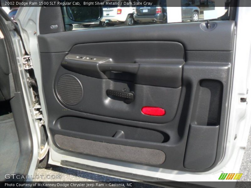 Bright Silver Metallic / Dark Slate Gray 2002 Dodge Ram 1500 SLT Regular Cab