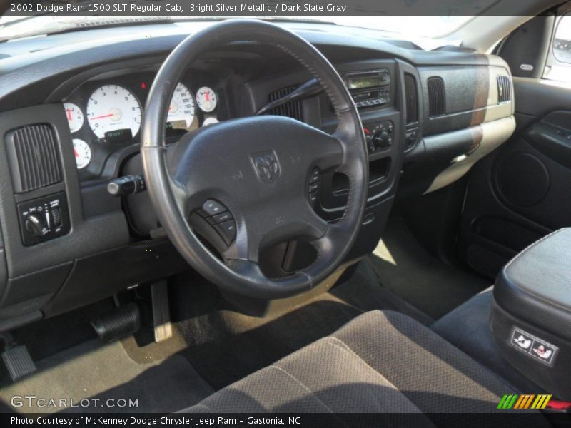Dark Slate Gray Interior - 2002 Ram 1500 SLT Regular Cab 