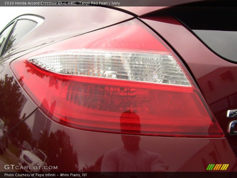 Tango Red Pearl / Ivory 2010 Honda Accord Crosstour EX-L 4WD