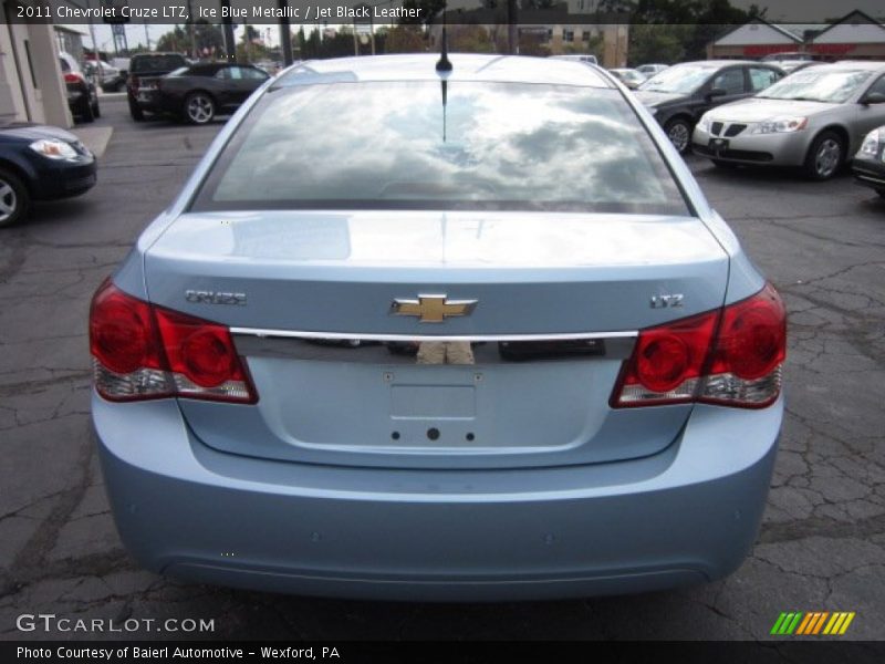 Ice Blue Metallic / Jet Black Leather 2011 Chevrolet Cruze LTZ