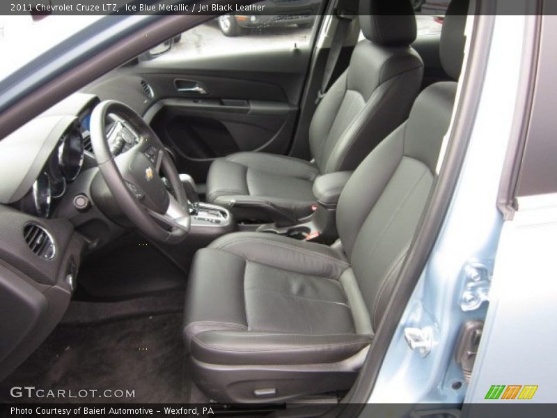 Ice Blue Metallic / Jet Black Leather 2011 Chevrolet Cruze LTZ