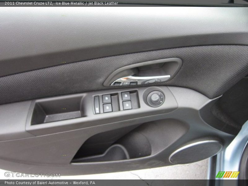 Ice Blue Metallic / Jet Black Leather 2011 Chevrolet Cruze LTZ