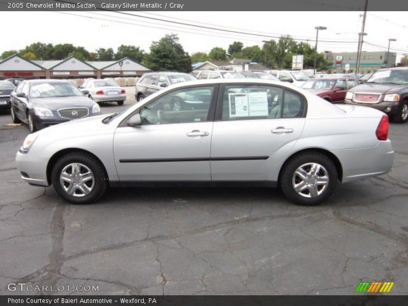 Galaxy Silver Metallic / Gray 2005 Chevrolet Malibu Sedan