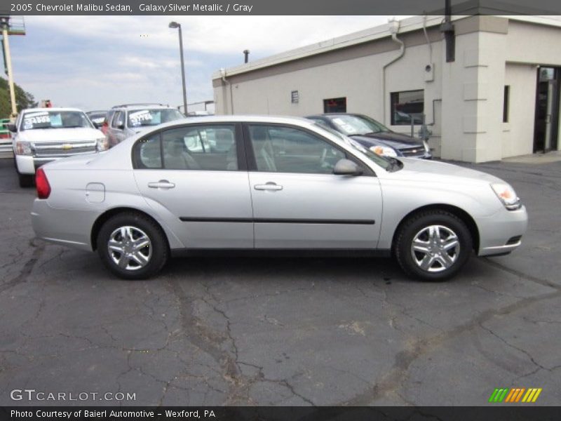 Galaxy Silver Metallic / Gray 2005 Chevrolet Malibu Sedan