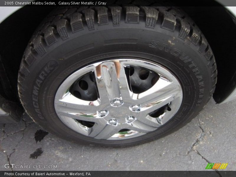Galaxy Silver Metallic / Gray 2005 Chevrolet Malibu Sedan