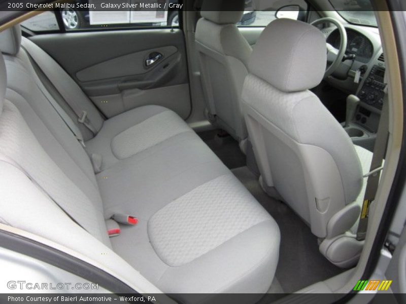 Galaxy Silver Metallic / Gray 2005 Chevrolet Malibu Sedan