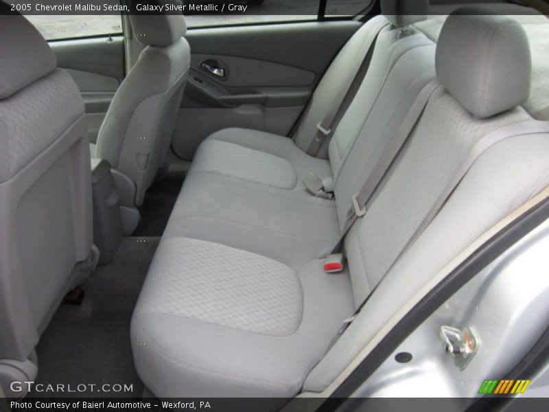 Galaxy Silver Metallic / Gray 2005 Chevrolet Malibu Sedan