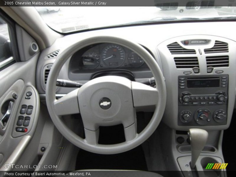 Galaxy Silver Metallic / Gray 2005 Chevrolet Malibu Sedan