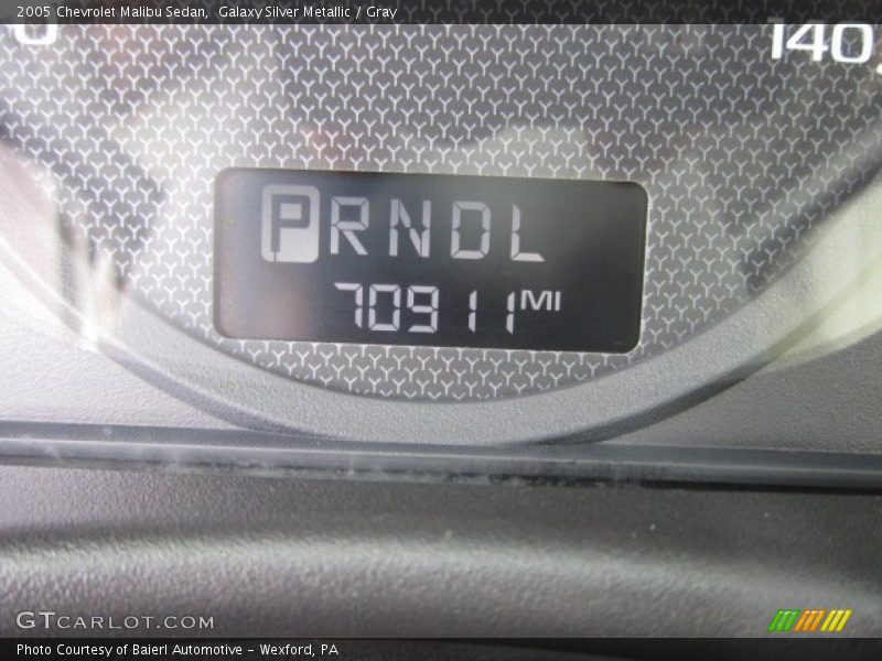 Galaxy Silver Metallic / Gray 2005 Chevrolet Malibu Sedan