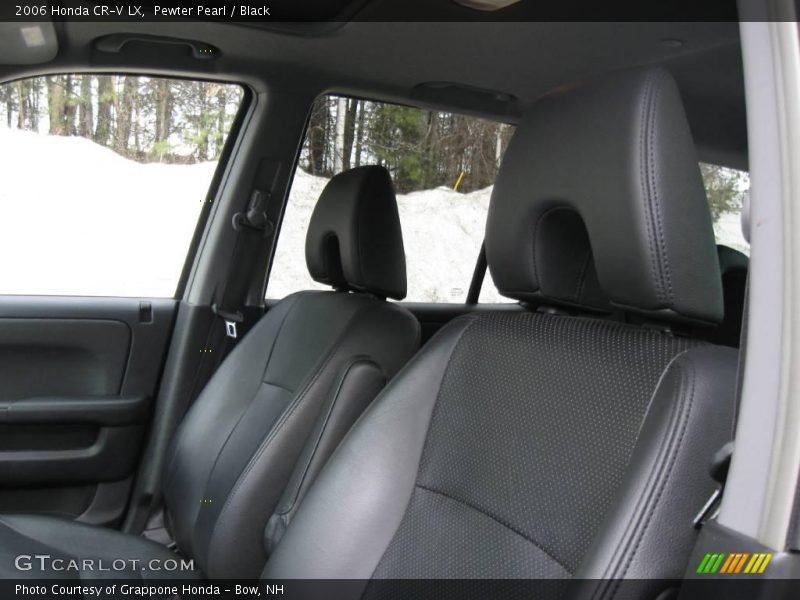 Pewter Pearl / Black 2006 Honda CR-V LX