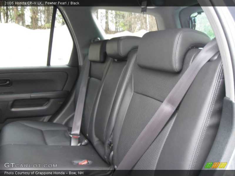 Pewter Pearl / Black 2006 Honda CR-V LX