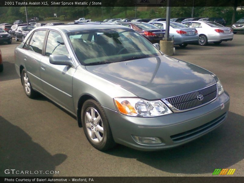 Silver Spruce Metallic / Stone 2001 Toyota Avalon XLS
