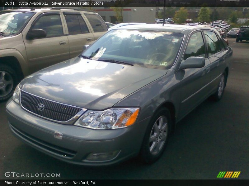 Silver Spruce Metallic / Stone 2001 Toyota Avalon XLS