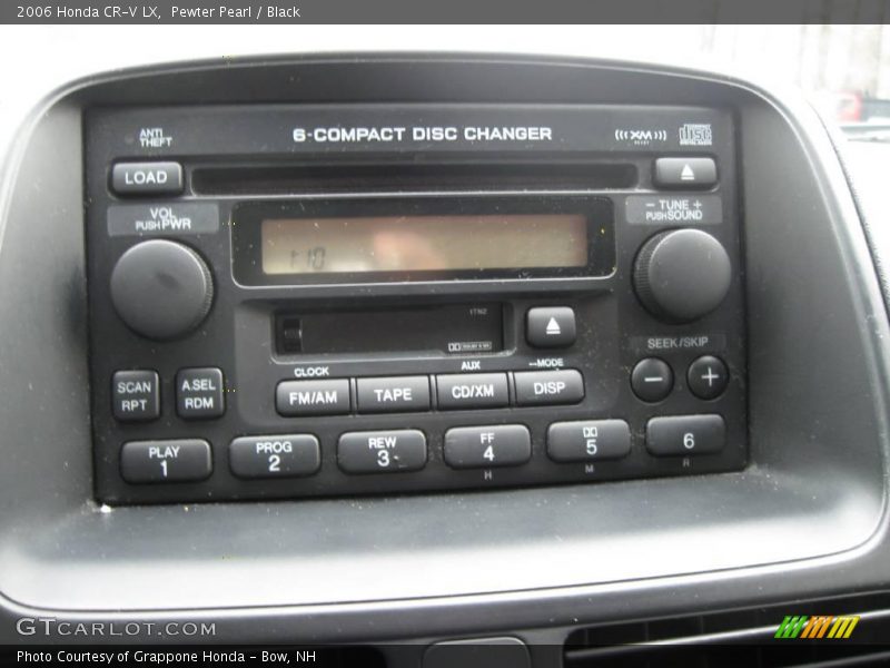 Pewter Pearl / Black 2006 Honda CR-V LX