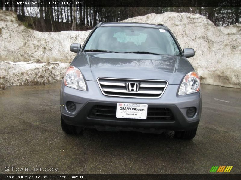Pewter Pearl / Black 2006 Honda CR-V LX