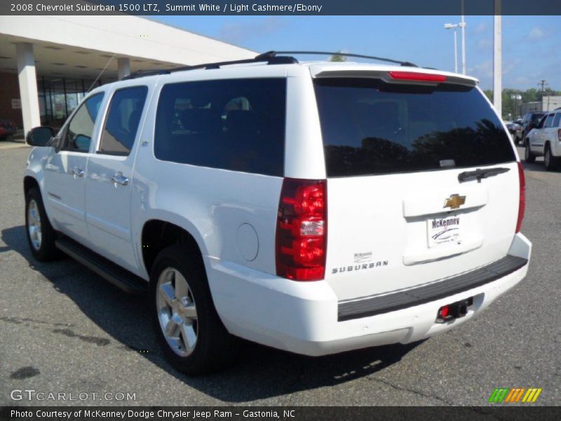 Summit White / Light Cashmere/Ebony 2008 Chevrolet Suburban 1500 LTZ