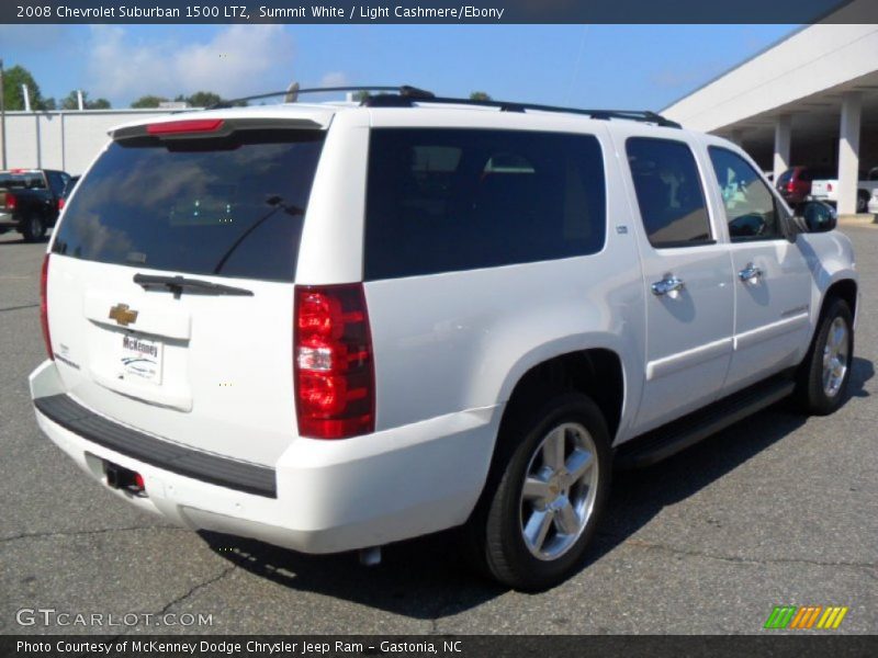 Summit White / Light Cashmere/Ebony 2008 Chevrolet Suburban 1500 LTZ