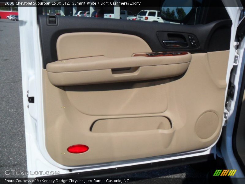 Summit White / Light Cashmere/Ebony 2008 Chevrolet Suburban 1500 LTZ