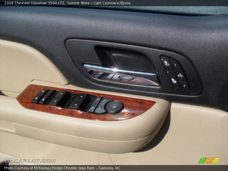 Summit White / Light Cashmere/Ebony 2008 Chevrolet Suburban 1500 LTZ