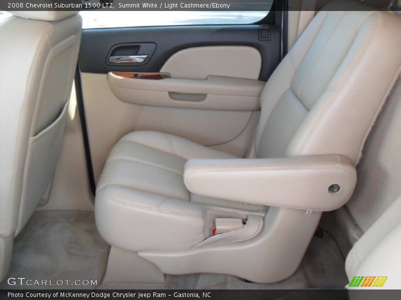 Summit White / Light Cashmere/Ebony 2008 Chevrolet Suburban 1500 LTZ