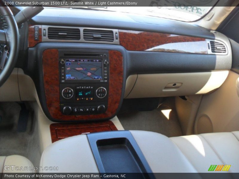Summit White / Light Cashmere/Ebony 2008 Chevrolet Suburban 1500 LTZ