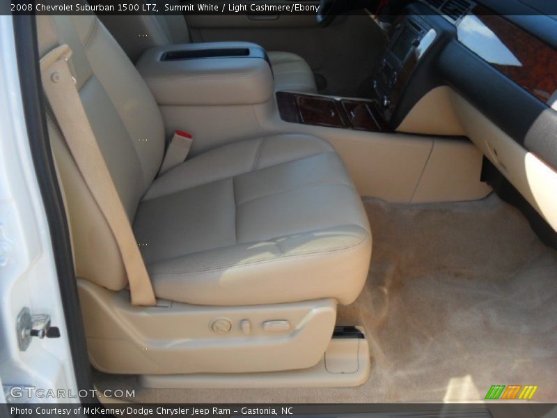 Summit White / Light Cashmere/Ebony 2008 Chevrolet Suburban 1500 LTZ